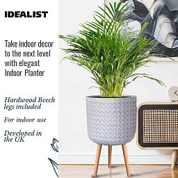 IDEALIST Lite Faceted Effect Planter on Legs