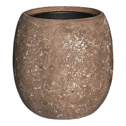 Polystone Balloon Planter + Liner | Indoor and Outdoor Plant Pot