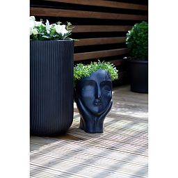 IDEALIST Lite Ribbed Cylinder Outdoor Planter