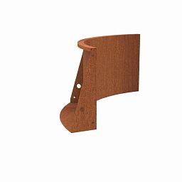 CorTen 4ml Retaining Wall Inside Curve