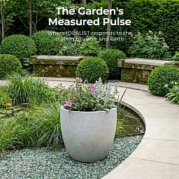 IDEALIST Lite Contemporary Light Concrete Egg Planter