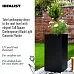 IDEALIST Lite Tall Square Contemporary Light Concrete Planter