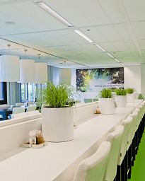 Fiberstone Glossy Puk Light Planter by Idealist Premium