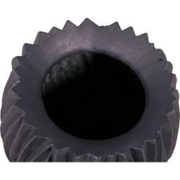 River Aluminium Round Tall Polystone Outdoor Planter