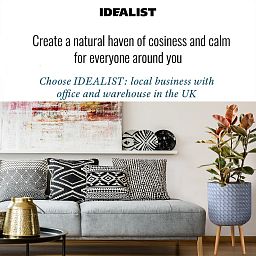 IDEALIST Lite Faceted Effect Planter on Legs