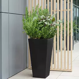 IDEALIST Lite Tall Tapered Contemporary Light Concrete Planter
