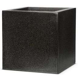 Square Fiberstone Contemporary Planter by Cadix Capi Lux