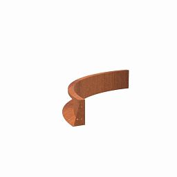 CorTen 3ml Retaining Wall Inside Curve