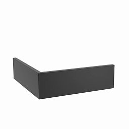 Aluminium 4ml Retaining Wall Outside Corner