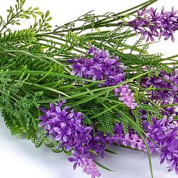 Mix with Flame Retardant Artificial Grass Plant