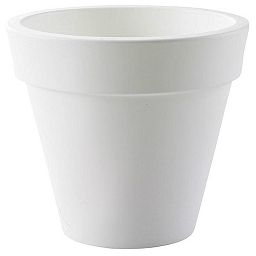 Pure Basic Round Plastic Outdoor Planter