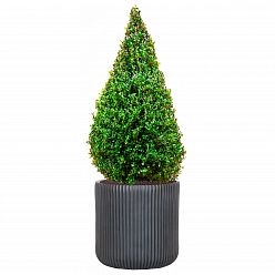 IDEALIST Lite Ribbed Round Outdoor Planter