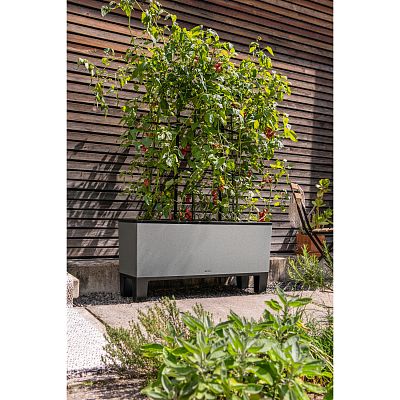 LECHUZA TRIO Stone Trough Poly Resin Self-watering Planter