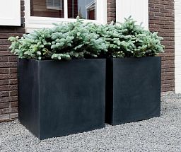Square Fiberstone Planter by Idealist Premium