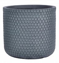 IDEALIST Lite Honeycomb Style Green Grey Cylinder Garden Round Planter...