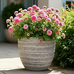 IDEALIST Lite Straw Plaited Style Egg Planter