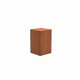 Corten Steel Square Pedestal