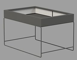 Brett Outdoor Fiberglass Trough Planter