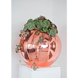 Round Fiberstone Planter by Idealist Premium BETH Glossy