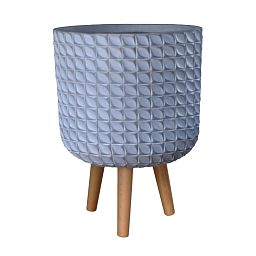 IDEALIST Lite Faceted Effect Planter on Legs