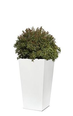 Tall Tapered Fiberstone Contemporary Planter by Cadix Capi Lux