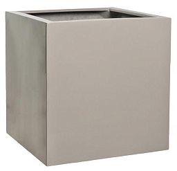 Square Fiberstone Planter by Idealist Premium BLOCK Glossy