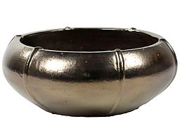 Ceramic Bowl Lined Glossy Planter Pot In/Out