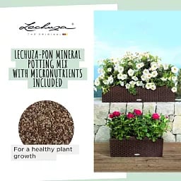 LECHUZA BALCONERA Cottage Trough Poly Resin Self-watering Planter