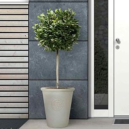 IDEALIST Lite Rustic Style Rolled Rim Vase Outdoor Planter