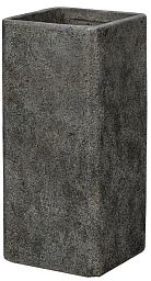 IDEALIST Lite Tall Square Weathered Stone Effect Outdoor Planter