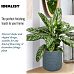 IDEALIST Lite Plaited Style Table and Hanging Cylinder Round Plant Pot Dual Use Indoor Planter