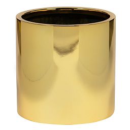 Fiberstone Glossy Puk Light Planter by Idealist Premium