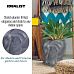 IDEALIST Lite Elephant Oval Plant Pot Indoor
