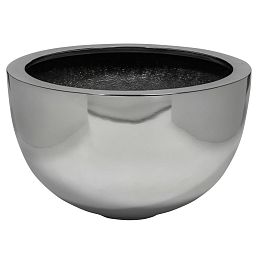 Fibrestone Platinum Bowl Planter by Idealist Premium