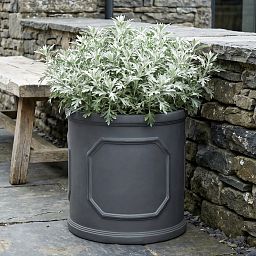 IDEALIST Chelsea Light Concrete Cylinder Garden Planter