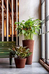 Composits Unique GRC Conic Planter Pot IN\OUT