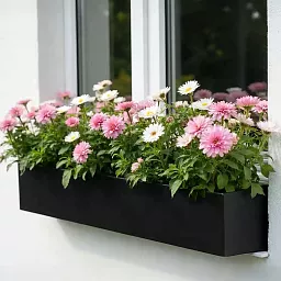 IDEALIST Lite Window Box Light Concrete Planter