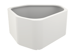 Shape Glossy Outdoor Fiberglass Planter