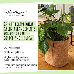 LECHUZA TRENDCOVER Round Self-watering Planter