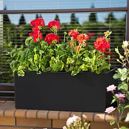 IDEALIST Lite Window Box Light Concrete Planter
