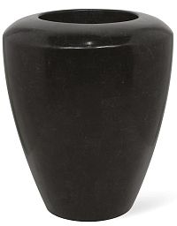 Geo Round Tall Polystone Indoor Planter