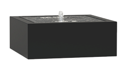 Aluminium Square Fountain Watertable
