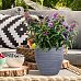 Plaited Style Round Planter Outdoor Plant Pot by Idealist Lite