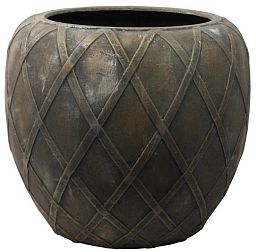 Composits Wire GRC Coppa Round Planter Pot IN\OUT