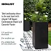 IDEALIST Lite Tall Square Contemporary Light Concrete Planter