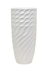 Luxe Lite Glossy Breaker Tall Indoor Planter