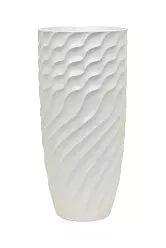 Luxe Lite Glossy Breaker Tall Indoor Planter
