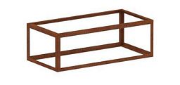 CorTen Plantframe Outdoor Corten Steel Trough Planter