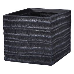 IDEALIST Lite Straw Ribbed Square Outdoor Planter