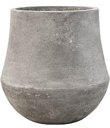 Polystone Planter | Tapered Round Indoor and Outdoor Plant Pot 